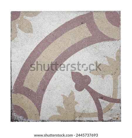 Enliven Spaces with Time-Worn Elegance: Captivating Checkerboard Decorated Tiles Infuse Charm and Character into Every Surface Royalty-Free Stock Photo #2445737693