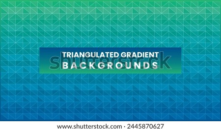 Vector abstract Triangulated Gradient Backgrounds. Horizontal dynamic grey pattern. Geometric texture. Modern. Triangles. White, grey, black colors. Dark low poly fond