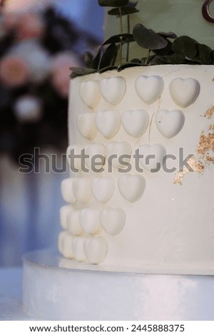 It could be a decorative piece at a wedding or birthday celebration. The photo seems to have an indoor setting. 