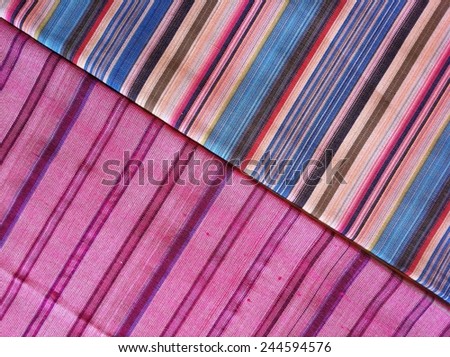 fabric  plaid Cotton of colorful background and abstract texture