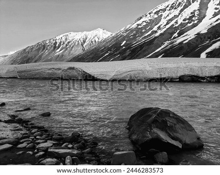Glacier River, Spiti, Lahaul, Lahaul Spiti  Royalty-Free Stock Photo #2446283573