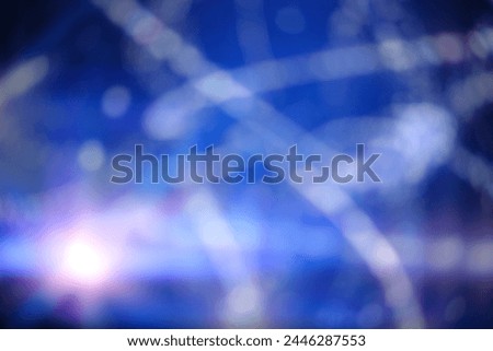 Photographs from LED screens with colorful lights and bokeh have been used as backgrounds at many events.