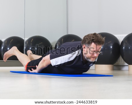 Male in Gym