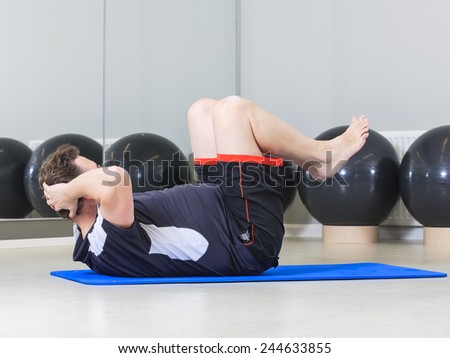 Male in Gym
