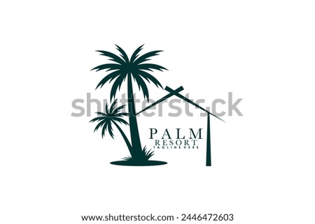 palm design modern concept premium