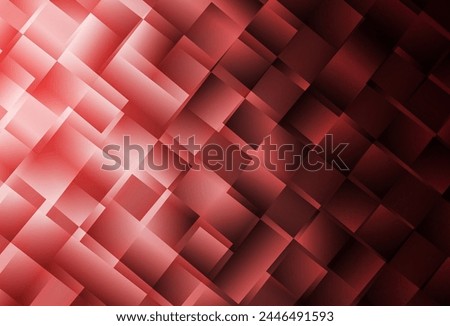 Light Pink, Red vector triangle mosaic background. A completely new color illustration in a polygonal style. Polygonal design for your web site.