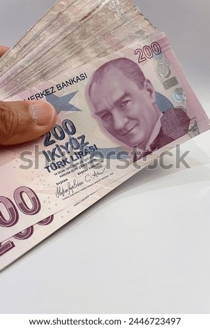 Financial Planning with 200 Turkish Lira Banknotes. Saving Ways and Investment Opportunities. Financial Strategy with 200 Turkish Lira Banknotes. Methods for Saving, Investing and Investing Your Money