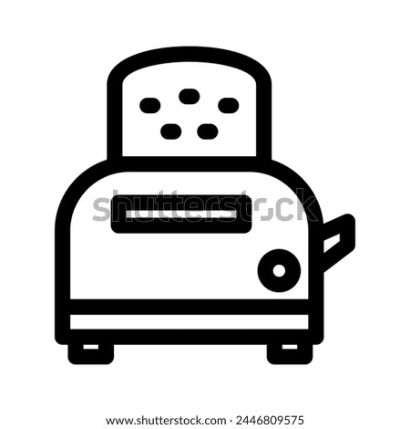 toaster icon or logo isolated sign symbol vector illustration - high quality black style vector icons
