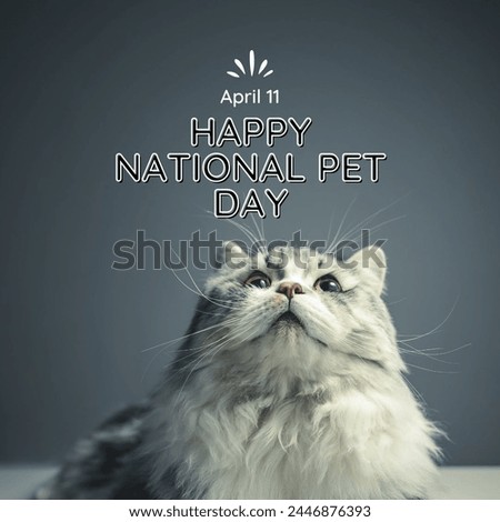 National Pet Day is celebrated annually on April 11th. It's a day dedicated to appreciating and celebrating the wonderful pets that bring joy and companionship into our lives. 