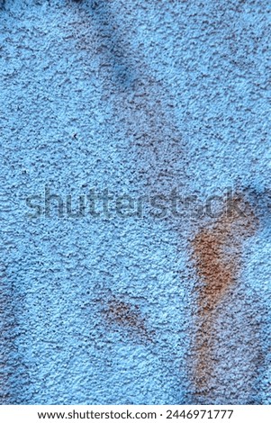Abstract background, painted wall in blue and orange tones