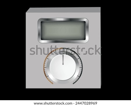 Variable Voltage Battery | Battery Source | Physics | Battery with analog meter  Royalty-Free Stock Photo #2447028969