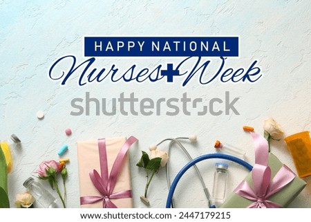 Festive banner for National Nurses Week