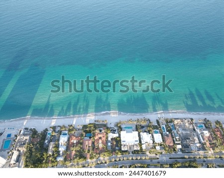 Drone Picture of Miami's Beach