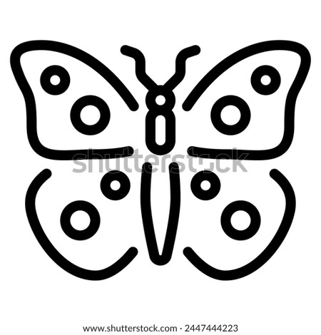Butterfly Icon Illustration, for web, app, infographic, etc