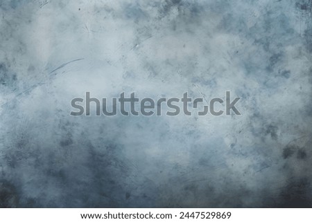 Processed collage of dark blue plaster material texture. Background for banner, backdrop or texture for 3D mapping