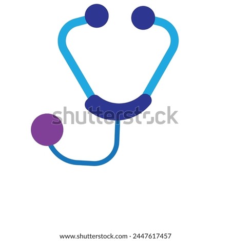 vector minimalist doctor logo or clip art