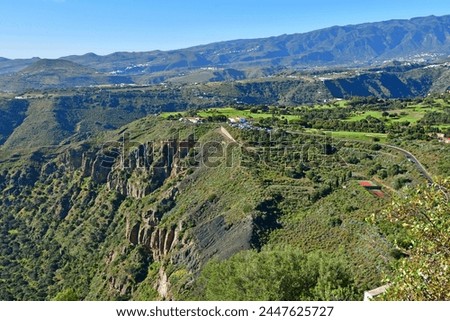 Las Palmas, Gran Canaria, Canary Islands - march 15 2024 : the Bandama Crater Royalty-Free Stock Photo #2447625727
