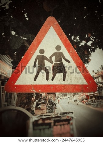 Road traffic signal in India