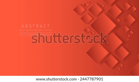 Abstract orange background Delicate abstract background Abstract geometric pattern