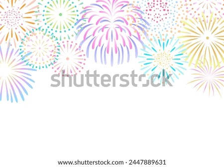 Background Clip art of fireworks