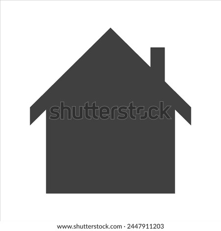house icon on white isolate.