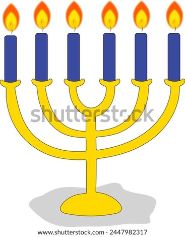 Candlesticks often have symbolic meaning in some cases. For example, in Christianity, candlesticks are often used to demonstrate the importance of light and brightness in religion. In Judaism, menorah