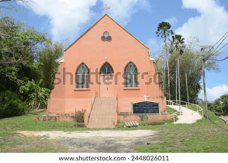 St Mary Magdalene Anglican Church Trinidad Parish of St James Royalty-Free Stock Photo #2448026011