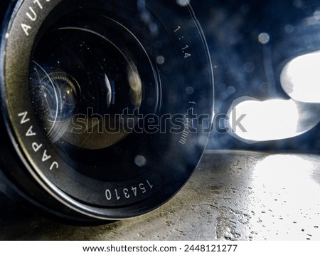 close up of a very awesome lens
