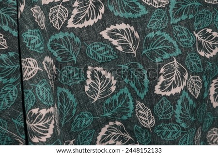 abstract pattern of leaf shapes, background