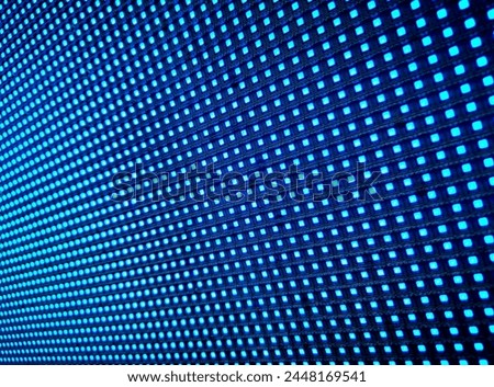 pixels background diode banner screen close-up. Electronics technology