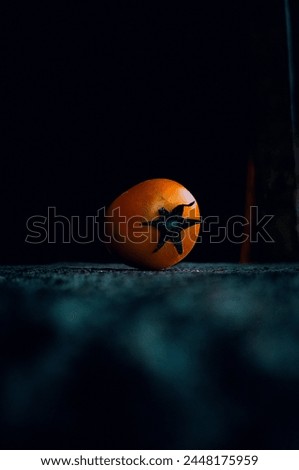 A red tomato in darkness HD wallpaper images with best colour grading 