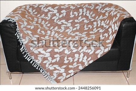 Jacquard and woven Throw blanket with high resolution
