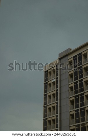 Architecture Photography of an Apartment on Cloudy Day at Alam Sutera, Indonesia 2024
