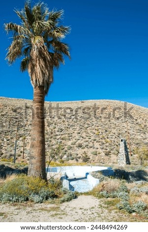 Mission Creek Preserve provides hiking trails and good views overlooking the Coachella Valley in Southern California. 
