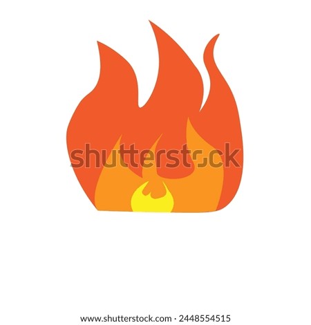 fire logo or minimalist clip art