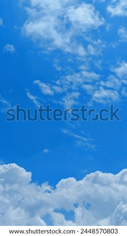 blue in the sky beautiful