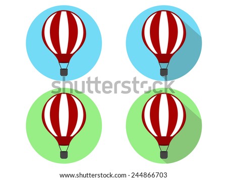 Air Balloon Icons