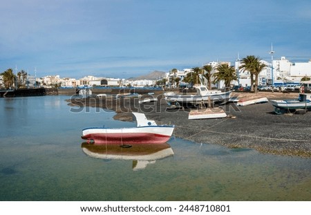Charco de San Ginés, home of the fisherman that inspired Hemigway's "the Old Man and the Sea", Arrecife, Lanzarote, Canary Islands, Spain