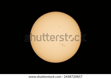 Picture of the sun using solar filter with my DSLR camera