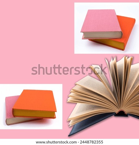 collage of various books. each one is shot separately