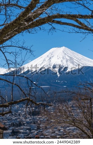 Mount Fuji travel photography in Japan.