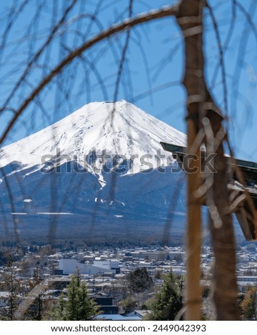 Mount Fuji travel photography in Japan.