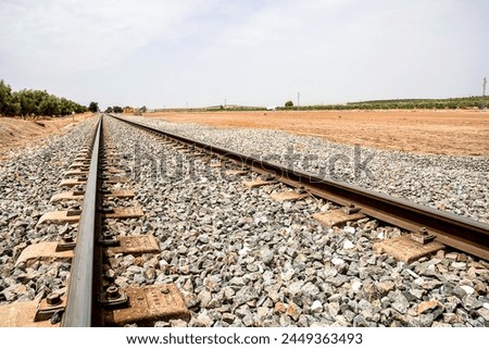 Photo Picture of a Classic Train Rail Road