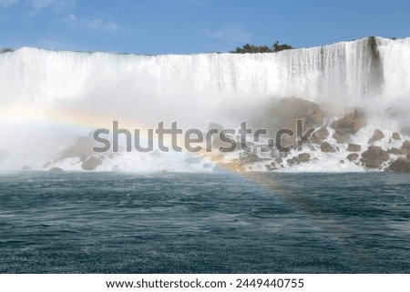 Niagara Falls (American Falls), horizontal picture Royalty-Free Stock Photo #2449440755