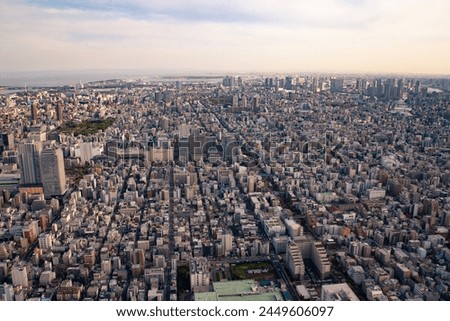 Tokyo cityscape from Tokyo Sky Tree