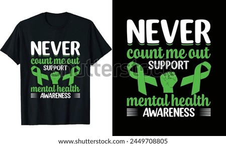 Mental Health Matters Cancer t-shirt design