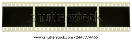 Retro 35mm analog positive film slides artistic Royalty-Free Stock Photo #2449974465