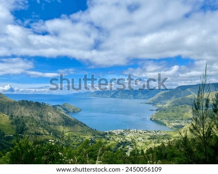 Lake Toba in North Sumatra is the largest lake in Indonesia and the largest volcanic lake in the world