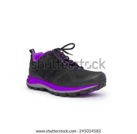sneakers isolated on the white background