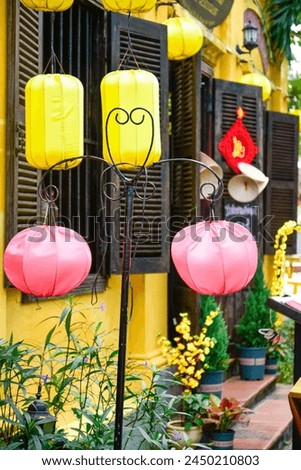 Beautiful cityscape of Hoi An in Vietnam, famous for its lanterns